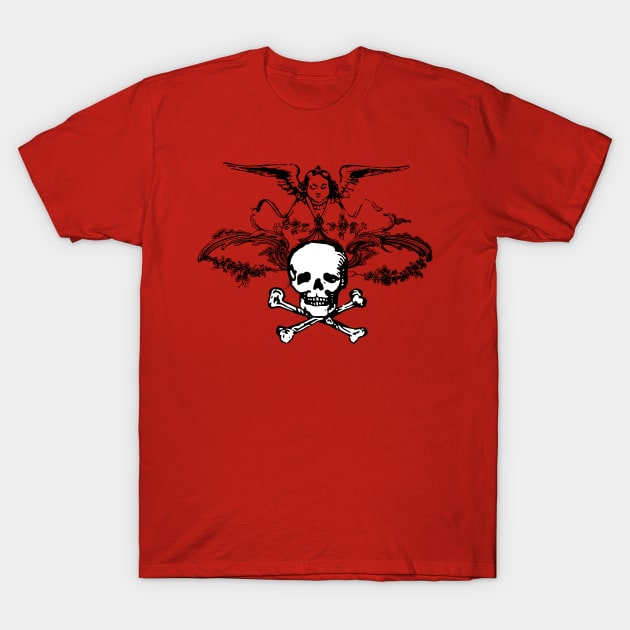 steampunk Skull, victorian skeleton T-Shirt by penandinkdesign@hotmail.com